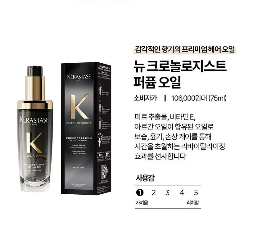 [리바이탈라이징] 케라스타즈 크로놀로지스트 퍼퓸오일 75ml 상세페이지 14